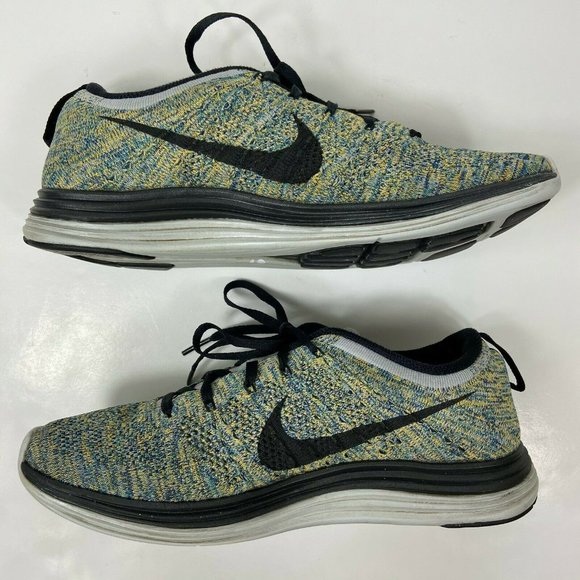 Nike Flyknit Lunar1 Men's Athletic Running Shoes - Picture 3 of 8